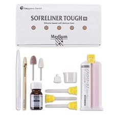 TOKUYAMA Dental silicon Sofreliner Tough (MEDIUM) Chairside Soft Denture Reline