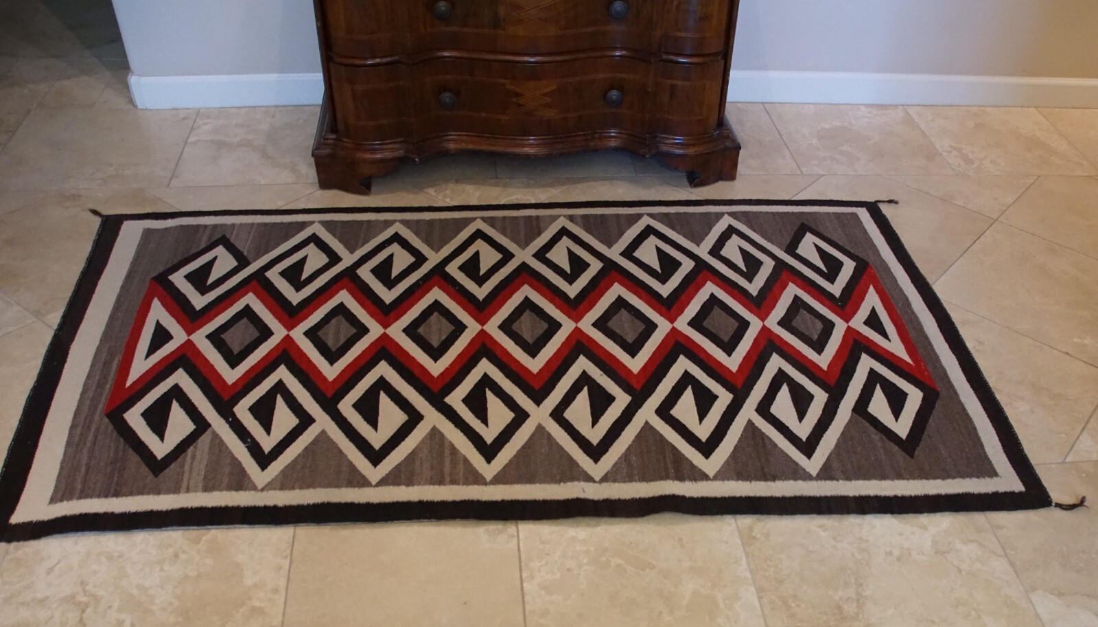 Terrific Vintage Navajo Rug eBay