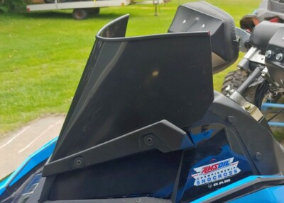 #ad #ad Low Black Windshield Fits Polaris Axys Available in 8 Colors 213 Parts $50.00