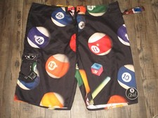ONEILL Board Shorts pool BALLS Size 38 NWT