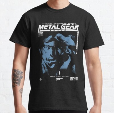 METAL GEAR SOLID Solid Snake Metal Gear Classic T-Shirt