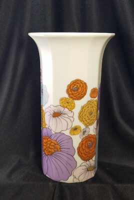 Vintage Rosenthal Studio-linie Floral Tapio Wirkkala Vase 7.5