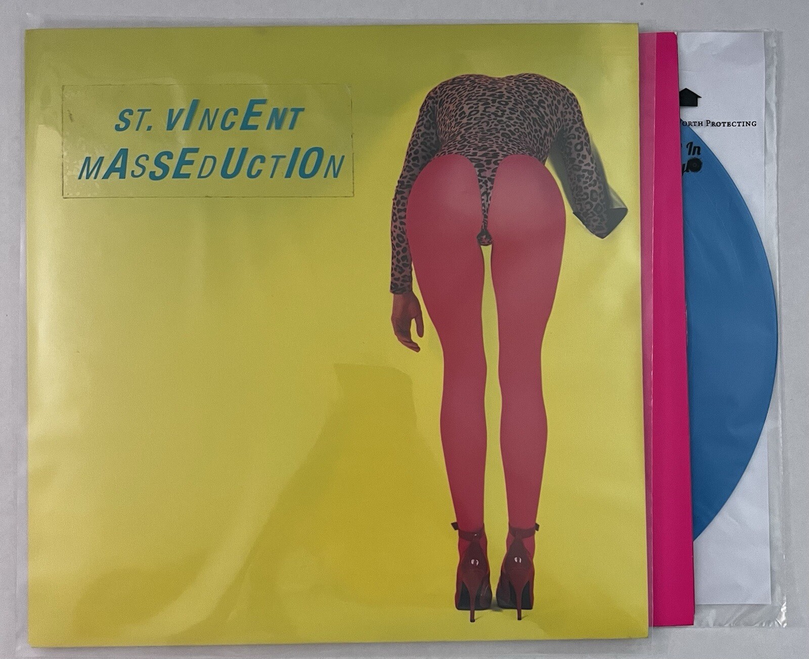 St. Vincent | Masseduction | Blue Color Vinyl Record | VMP | Vinyl Me Please