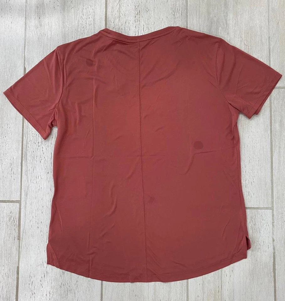 Новый с Ярлыками Nike работает Swoosh женщин коротким рукавом футболки каньона ржавчины размер S-XL - Изображение 3 из 4