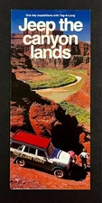 1985 Moab UT Tag-A-Long Tours Canyon Lands Jeep Expeditions Vtg Travel Brochure