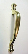 Amerock BP884-074 Cabinet Door 1990s Pull Handle 1 Bright Satin Brass 3" Centers