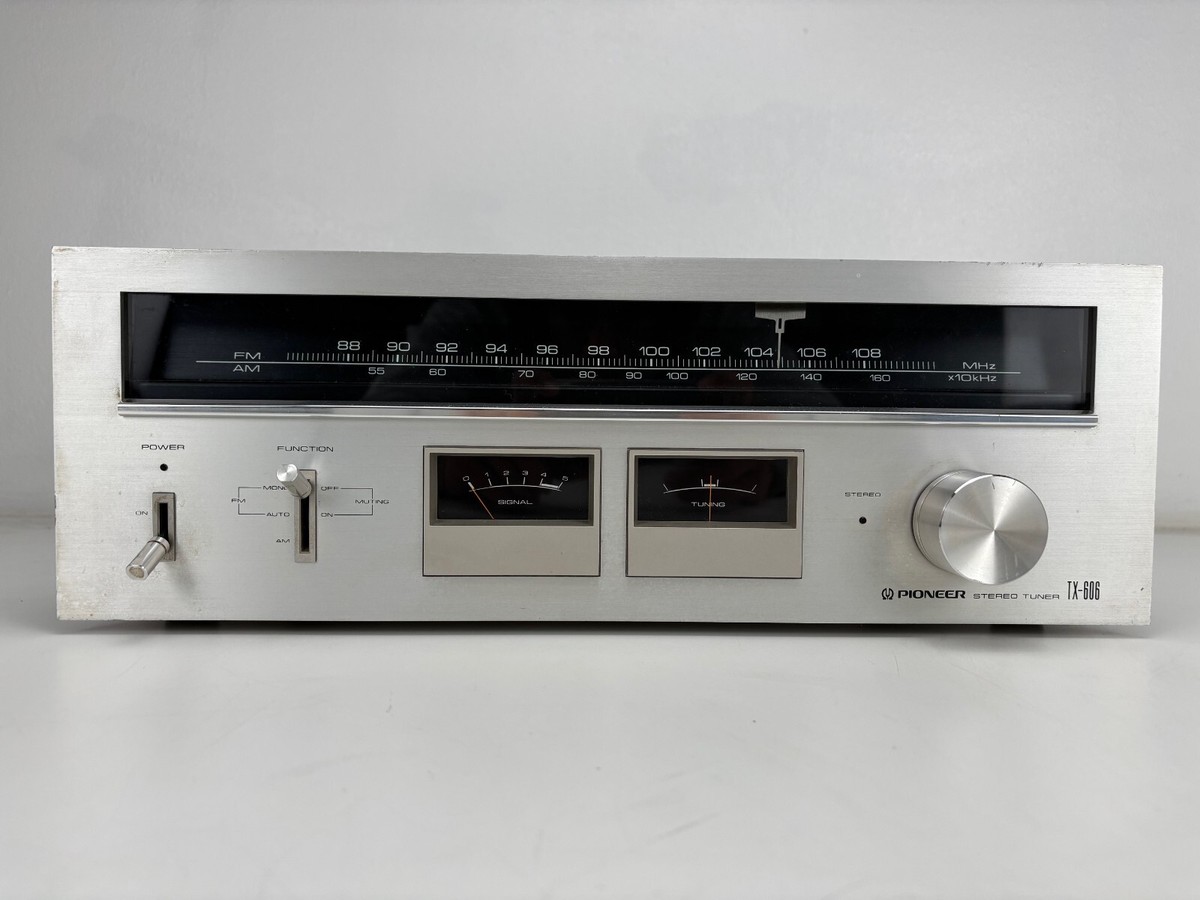 Pioneer TX - 606 stereo tuner | eBay