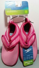 Speedo Shore Explore Shoes, Girls 5-6 Great for Water, Lilac Pink Color, NEW