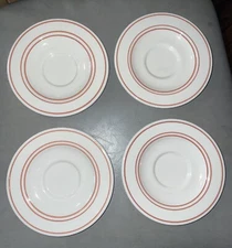 Homer Laughlin Saucers Best China Made In USA Set Of 4 DDD-1
