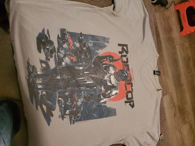 Retro t shirt 90s Robo Cop sci fi cyborg cult classic Action robot vigilante 