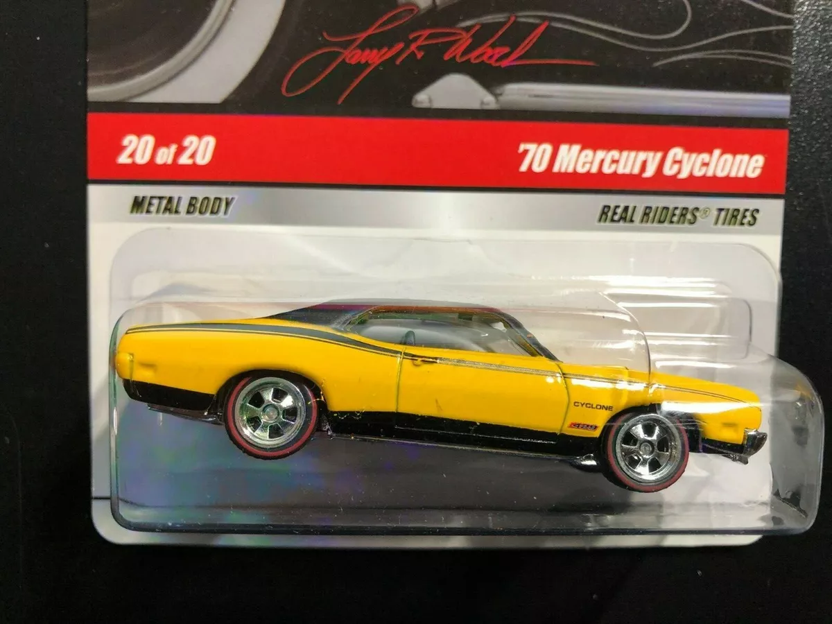 Hot Wheels Larrys Garage - 70 Mercury Cyclone CHASE (Yellow
