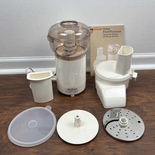 Sunbeam Oskar 14081 Food Processor. Made In France, Tested Works