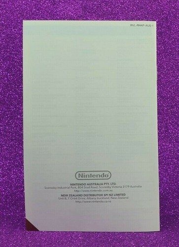 MANUALS, BOOKLETS & MAPS ONLY FOR Wii ~ LOT #2 ~ YOU CHOOSE TITLE ~ (NO GAME) - Picture 32 of 36