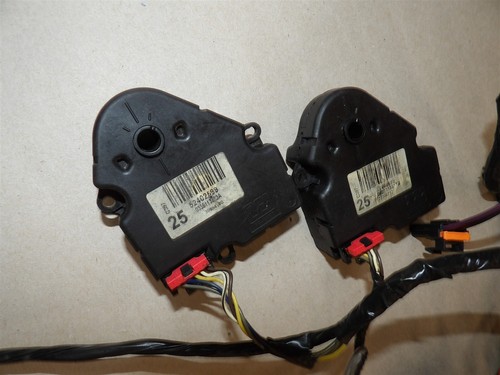 Rear Heater Air Conditioner HVAC Resistor Blend Actuators 2007-14 Chevy Suburban - Picture 2 of 5
