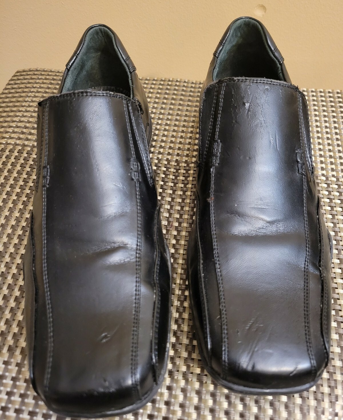 Mens Apt.9 Black Dress Shoes 10 