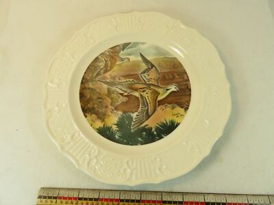 Seagram Wildlife Plate 10 inch Morning Dove Artist Charles De Feo 1960's