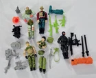 S-809 VINTAGE 1980/90'S HASBRO GI JOE FIGURES HEADHUNTER STORM TROOPER ETC