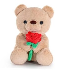 Teddy Bear Stuffed Animal, Rose Bear Gifts for Girlfriend, 9 Soft Adorable