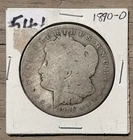 1890-O $1 Morgan Silver Dollar 90% Silver Circulated
