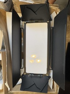 Elation Professional TVL Softlight DW LED Flood Light DMX Barn Doors