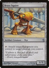MTG - Brass Squire - Mirrodin Besieged - Magic the Gathering