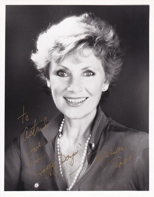 Marion Ross Original Autograph on Large Photo