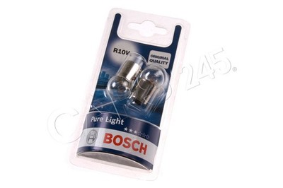 New R10W Halogen Bulbs 2pcs BA15s 12V 10 W Pure Light 1987301019 BOSCH
