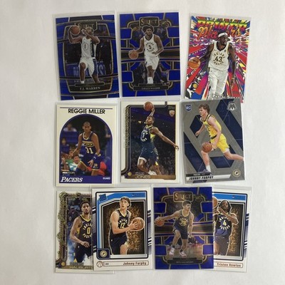 Indiana Pacers 10 Card Team Lot NBA Basketball Cards Collection
