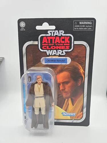 NEW Star Wars Vintage Collection Attack Of The Clones Obi-Wan Kenobi VC31 Hasbro