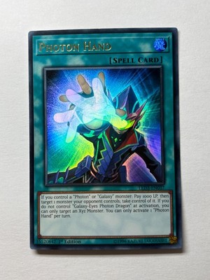 Photon Hand LED3-EN037 Ultra Rare 1st Edition YuGiOh Card NM
