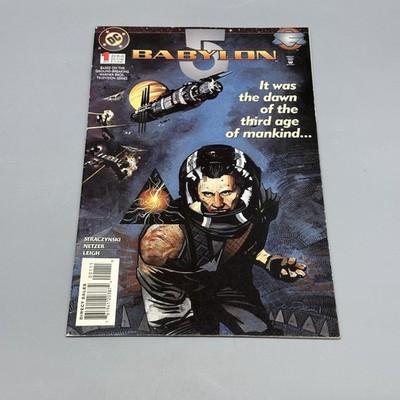 Vintage Babylon 5 #1 DC Comics Jan 1995 Straczynski Netzer TV Series Tie-In