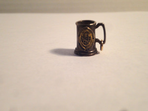John Hopkins University Baltimore Sterling Silver Kinney Charm Beer Mug