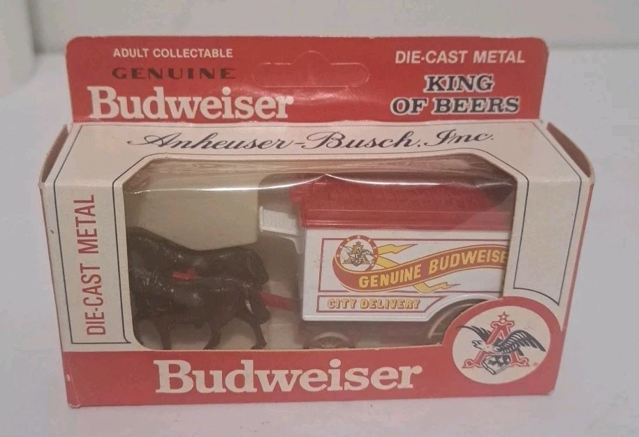 老式 7 件装百威 Anheuser Busch 卡车 Days Gone Lledo Hartoys 美国 — 第 2/4 张图片