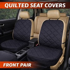 Front Car Seat Covers Quilted Waterproof Cover Pair x2 Pet Protectors For MG