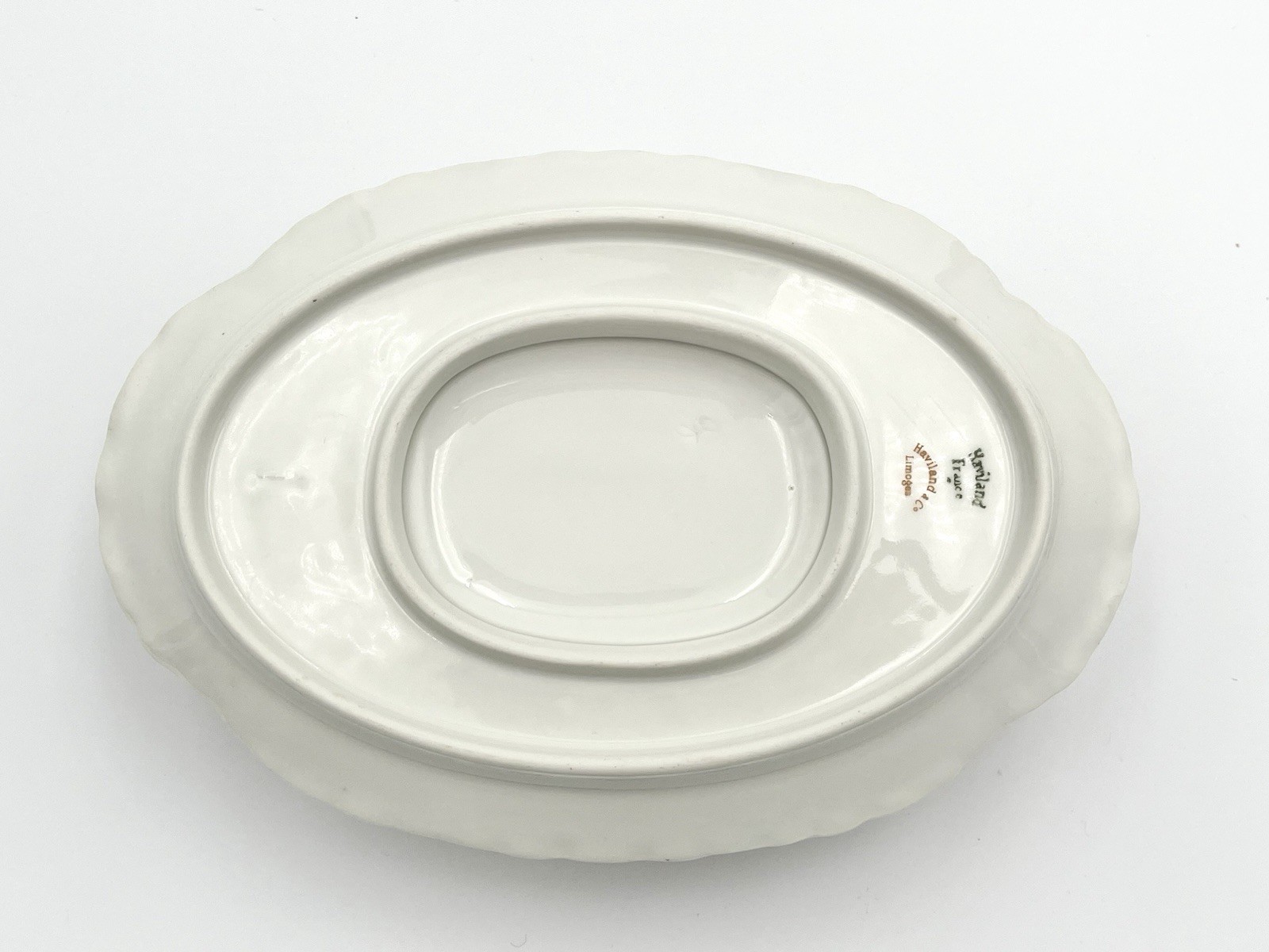 Haviland & Co. Limoges France Schleiger 975 Covered Sauce Tureen French Antique