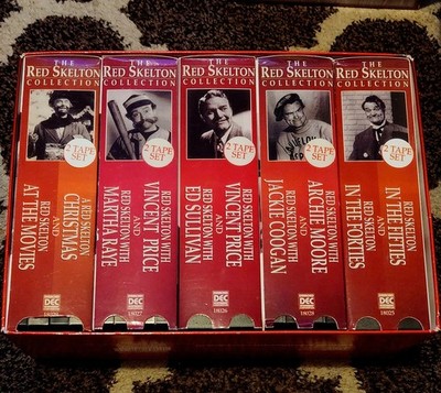 The Red Skelton Collection 10-Tape VHS Box Set NTSC English NR Comedy