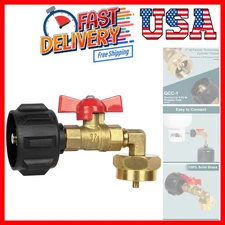 Propane Refill Adapter, Fill 1 Pound Bottles from 20lb Tank, Easy to Use, Sol...