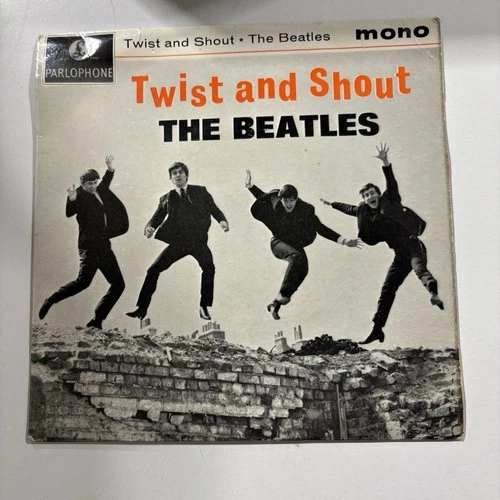 The Beatles - Twist And Shout - Original UK Parlophone MISPRINT 7" EP -GEP 8882