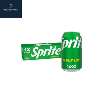 Sprite Lemon Lime Soda Pop, 12 fl oz, 12 Pack Cans