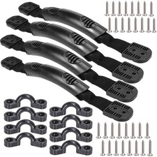 HDCBMCDDM-US Double Hole Kayak Canoe Carry Handles 4 Pack Kayak Boat Side Mou...