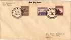 Dr Jim Stamps Japan Occupied Philippine 3V Set 1943 First Day Cover