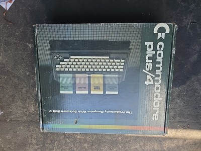 Vintage New Open Box Commodore Plus/4 Computer 