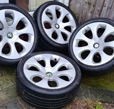 Set Of 4 BMW Style 121 19" E63 E60 alloy wheels Ellipsoids
