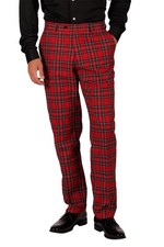karierte Hose Tartan Schotten Muster Punkter Nerd Karneval Fasching Kostüm