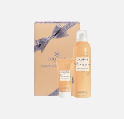 Collistar Wellness Box Neroli und Helicriso Gel-Mousse 200ml + Creme 50ml