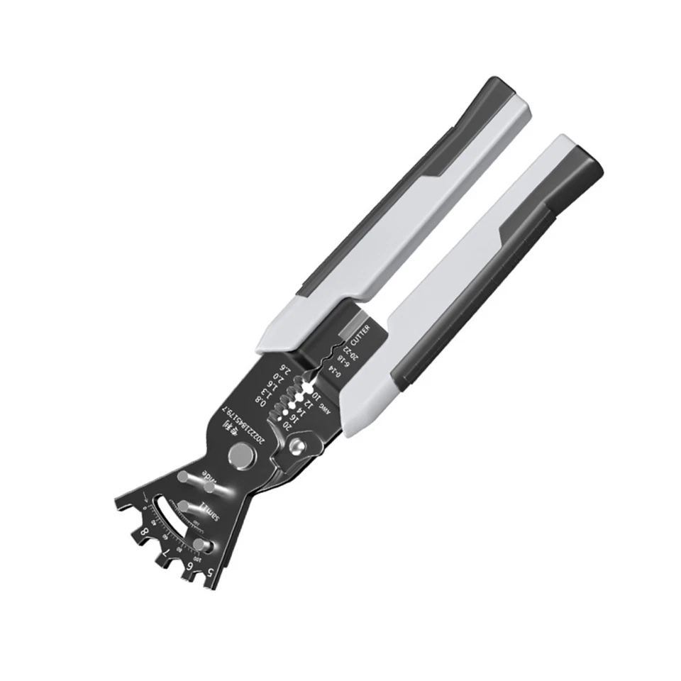 Multifunctional-Cable Wire Stripper Stripping Cutting Plier Cutter Crimping-Tool - Image 2 of 4