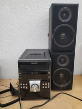 Sharp XL-DK255 Micro Component System w/ IPOD dock and AM/FM