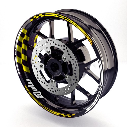 GP01 Racing 17" Rim Wheel Sticker For CB919 Hornet 900 03 04 05 06 07 - Picture 11 of 12
