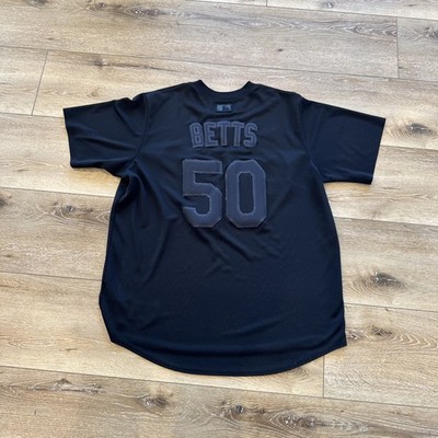 13330 BETTS Nike Los Angeles ユニフォーム XL Nike Los Angeles Dodgers Baseball Jersey Men's XL Pitch Black