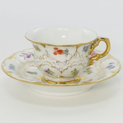 Meissen Set B Form Scattered Small Flowers Luxury Series 1 Customer Relief C S 1